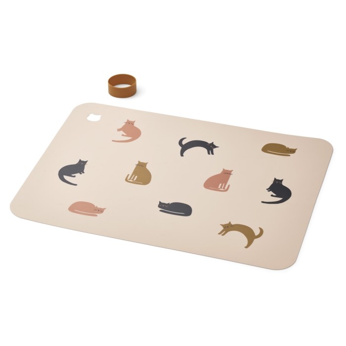 Liewood Jude coaster Meow / Omenankukkasekoitus