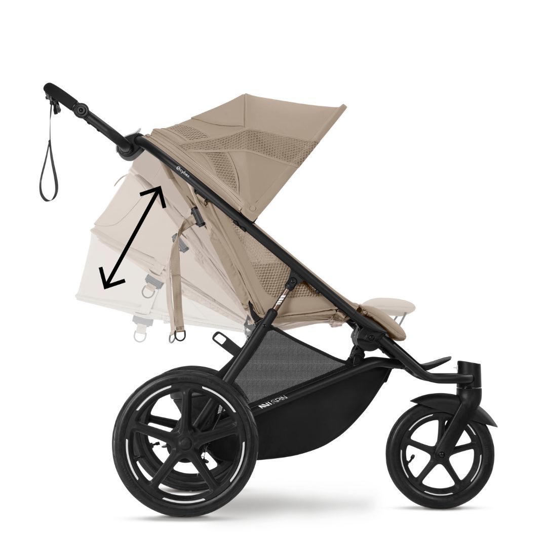 Cybex AVI SPIN lenkkeilyrattaat Almond Beige