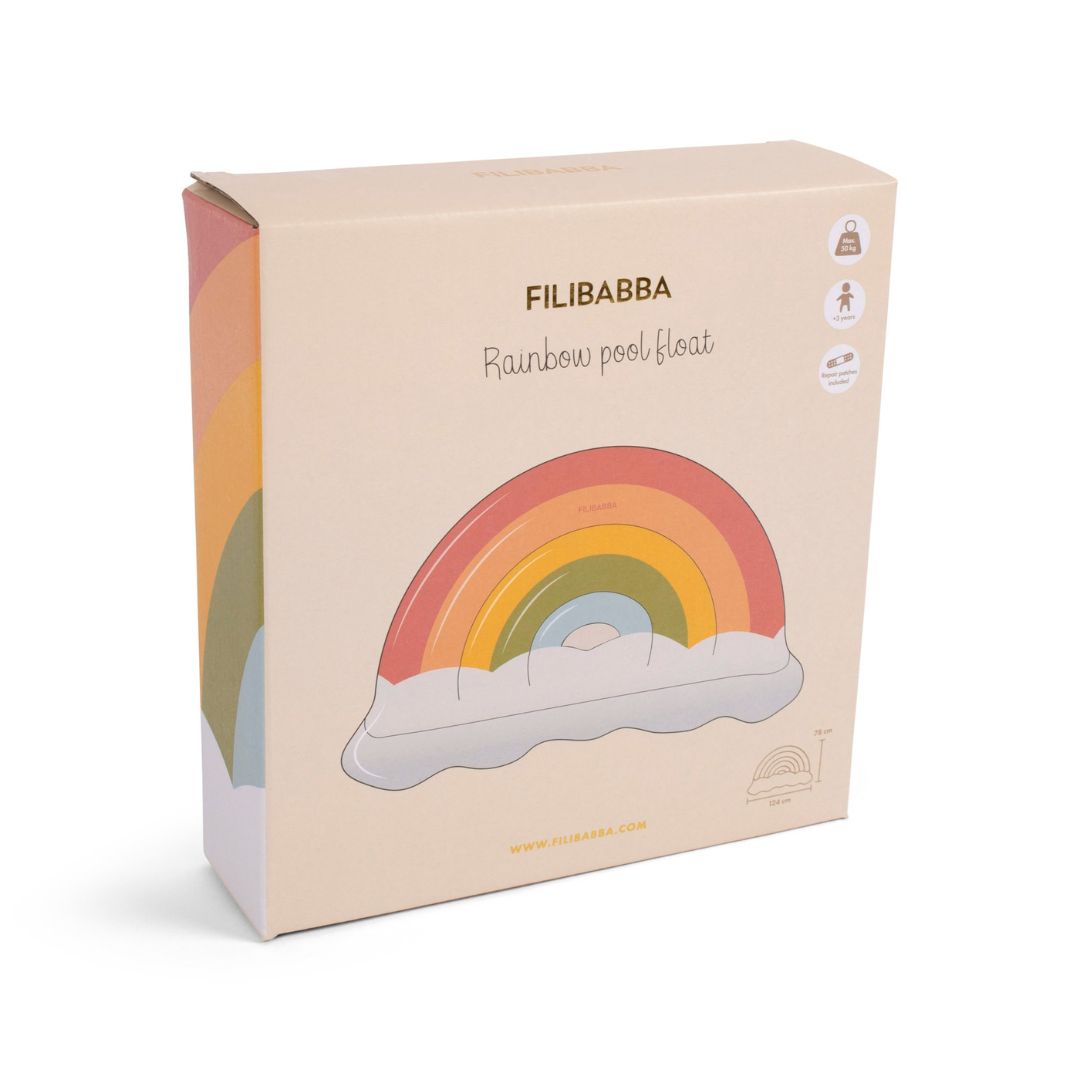 Filibabba Värikäs sateenkaari kylpypatja