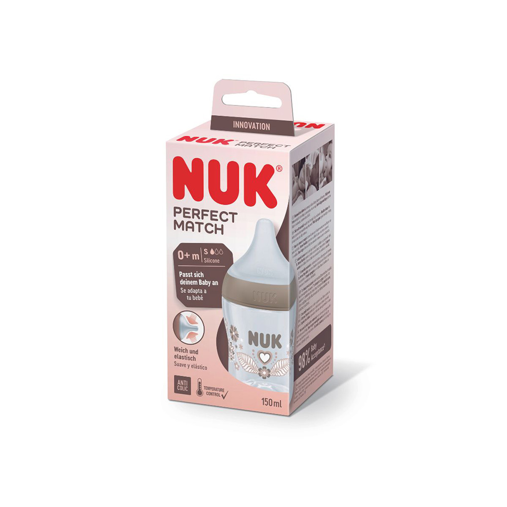  NUK Perfect Match tuttipullo 150 ml - Sydän