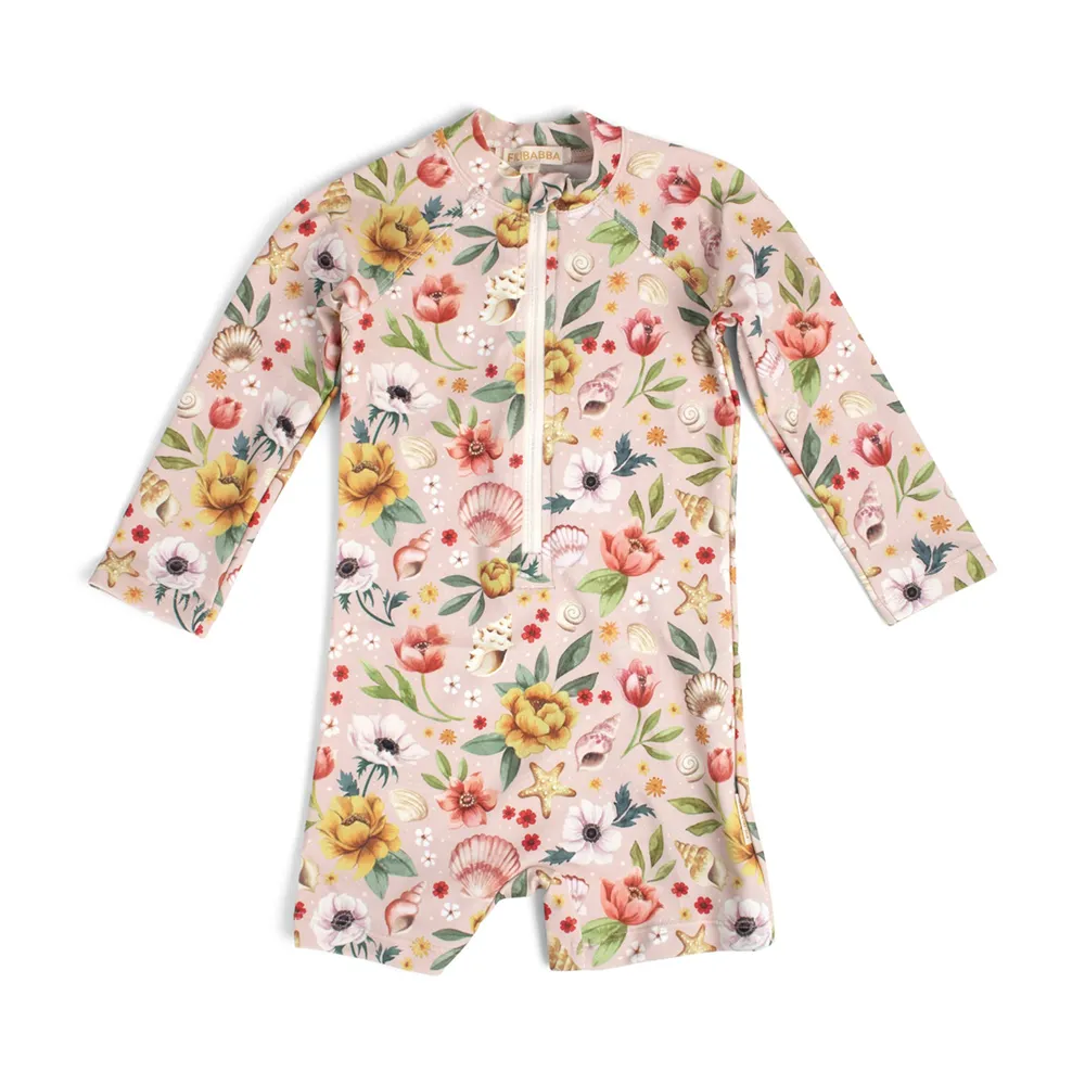 Filibabba Villads UV-puku 3-4 vuotta - Ocean Blossom