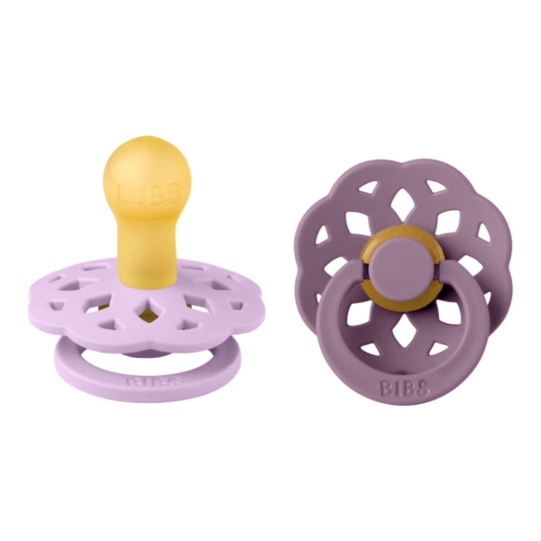BIBS pöytäliina Boheme 2-pack 0-6m Violet Sky/Mauve