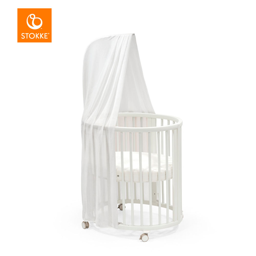 Stokke Sleepi Mini V3 pinnasänky valkoinen