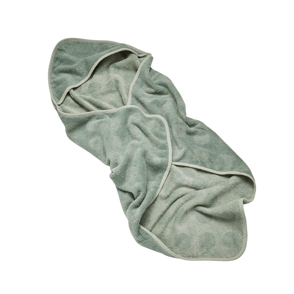 Leander Vaihtosängyn huppari Matty Organic Sage Green vihreä