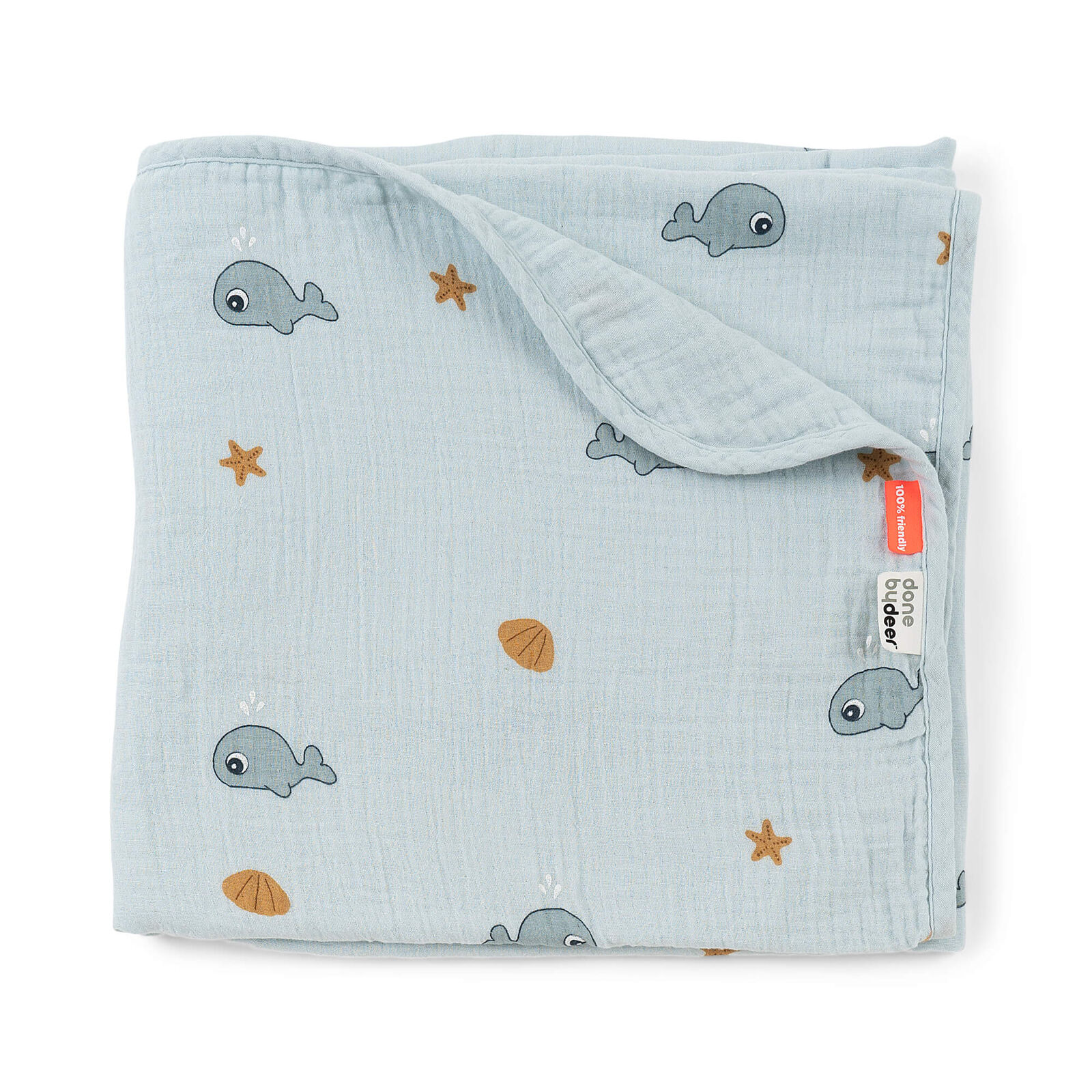 Tehty Deer musliini huopa Wally Blue