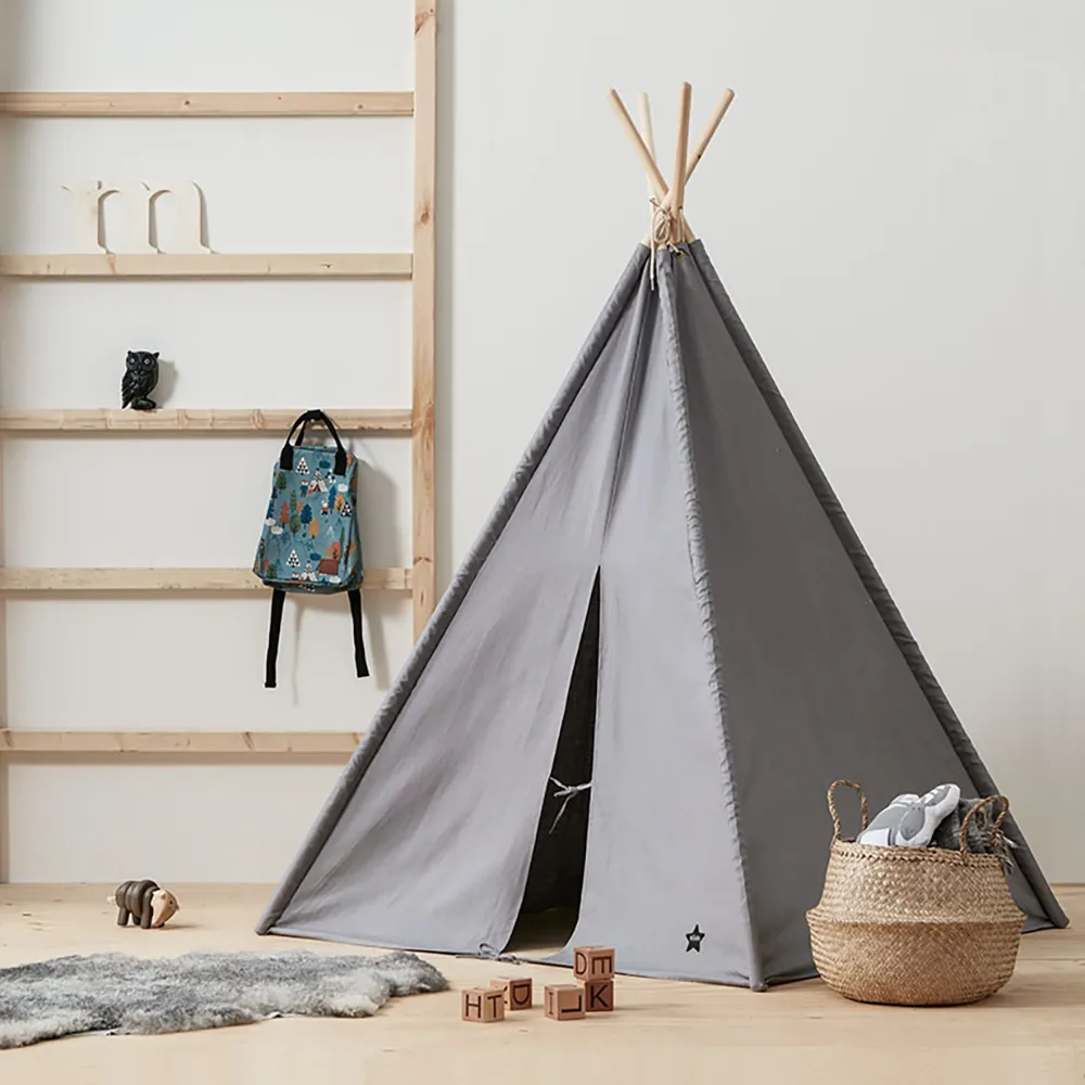 Kids Concept Tipi-teltta grey