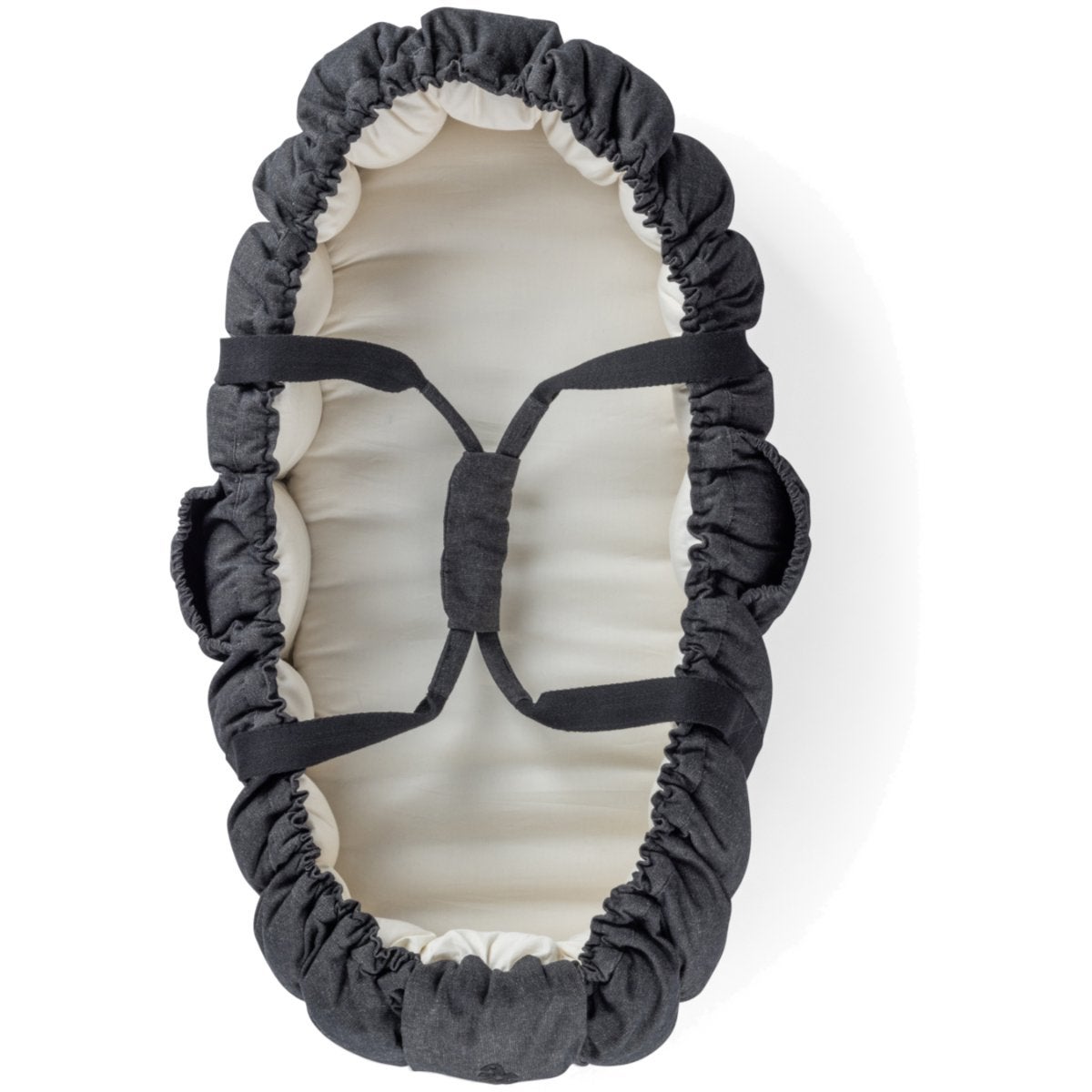 Sebra Vauvanpesä 3-in-1 kuomulla dark grey melange