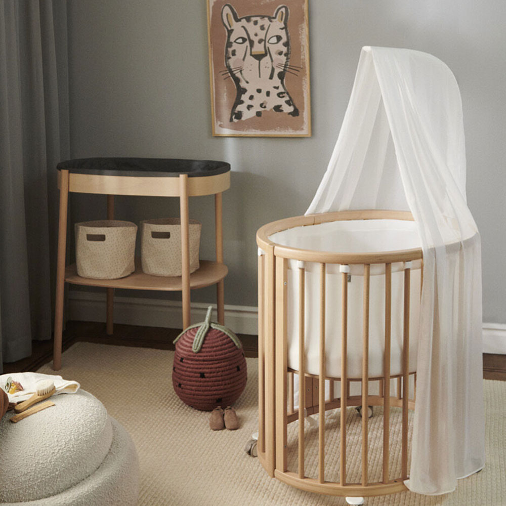 Stokke Sleepi Mini V3 pinnasänky valkoinen