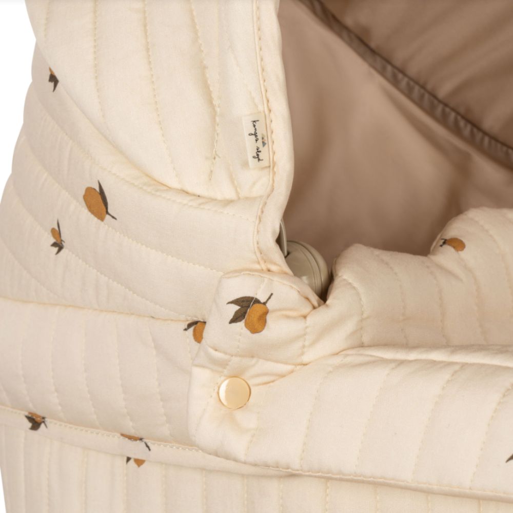 Konges Sløjd Doll Pram Lemon- One Size