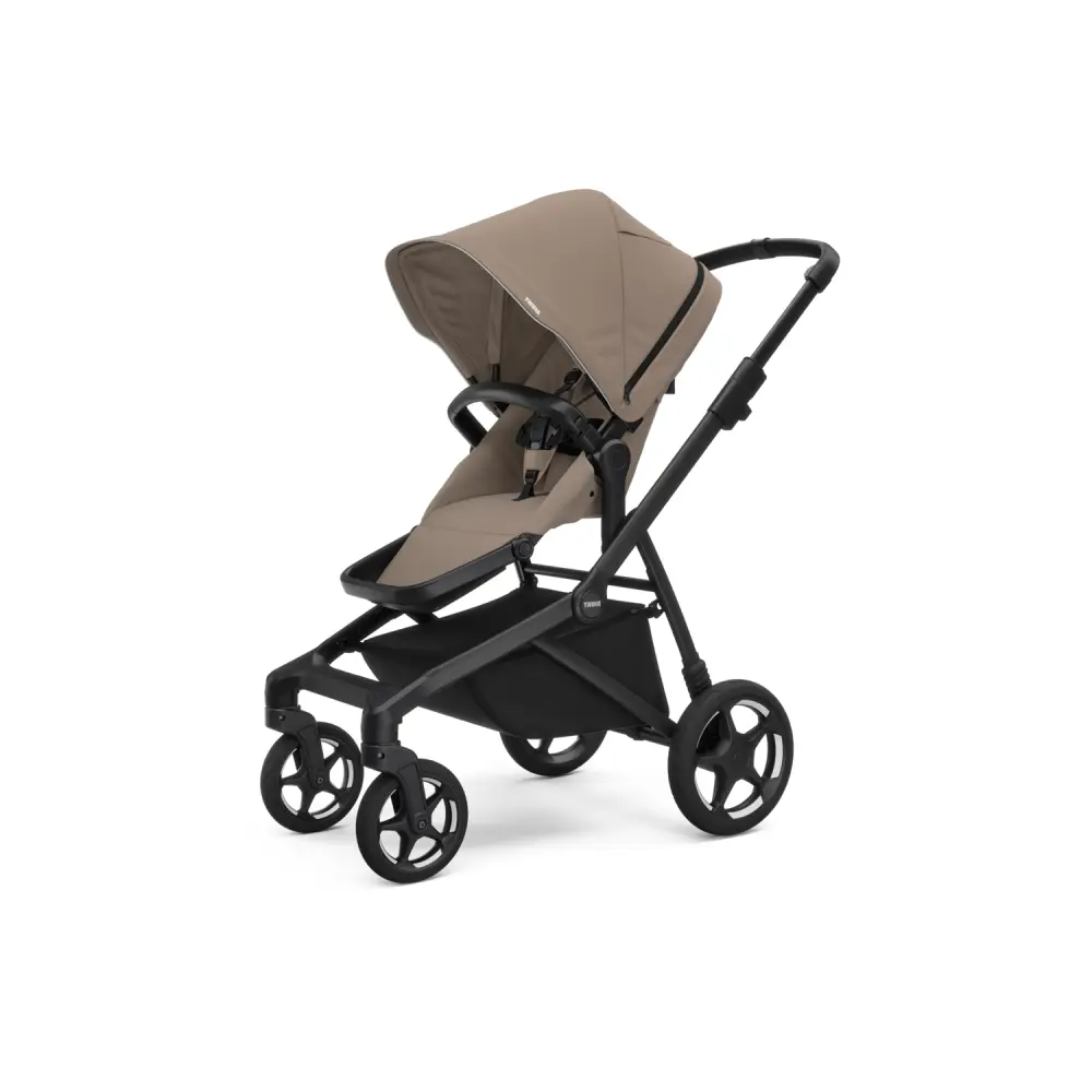  Thule Sleek 2 -rattaat, sävytetty taupe