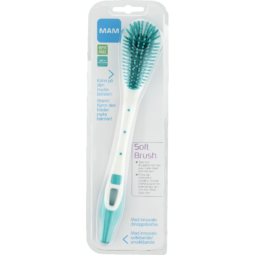 MAM Soft Brush 1kpl sininen