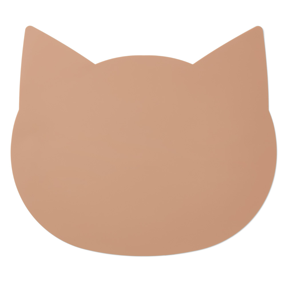 Liewood Aura Cat Placemat Tumma ruusu