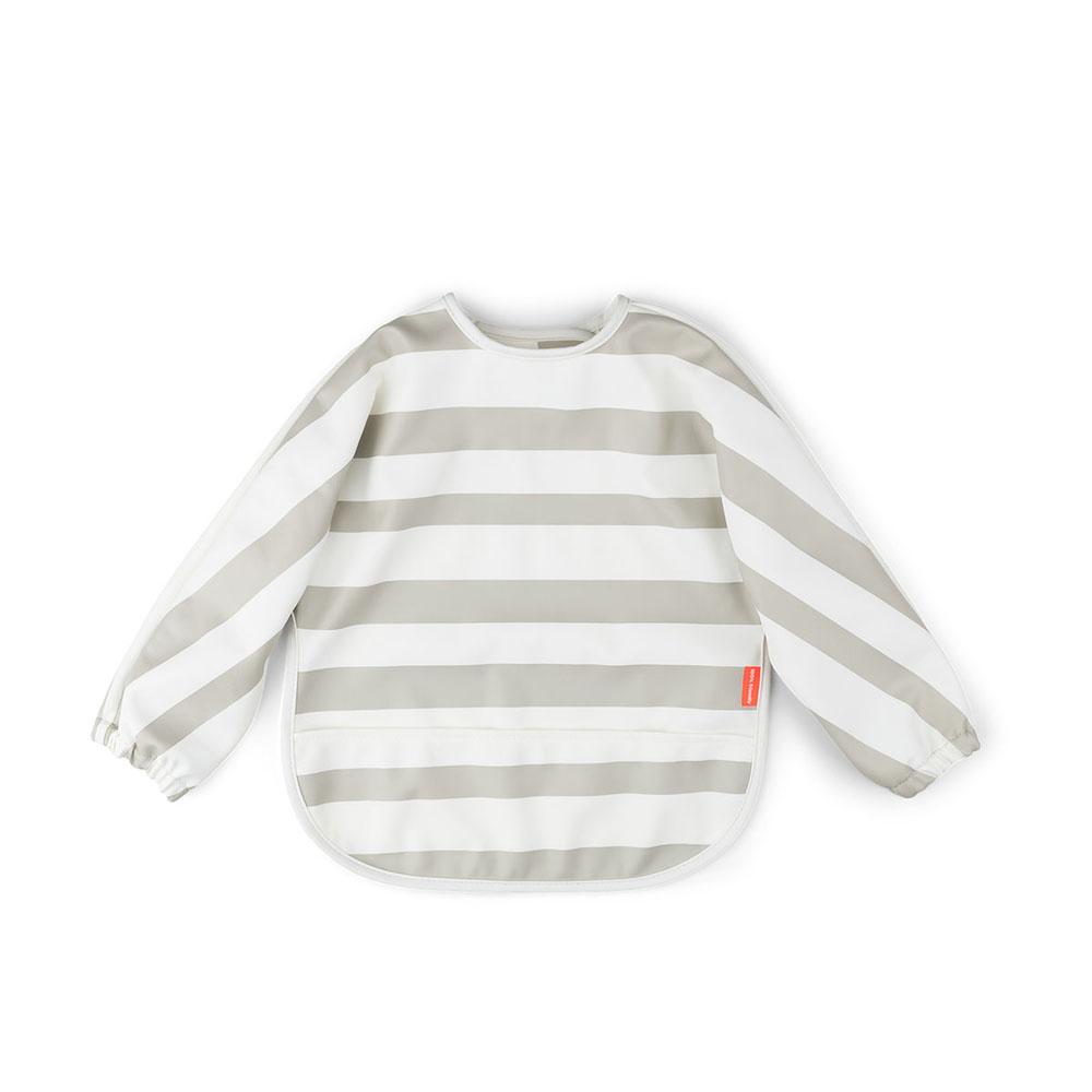 Done by Deer ruokalappu hihoilla Stripes Sand