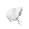 Elodie Baby Hat White Bouclé 0-3 m