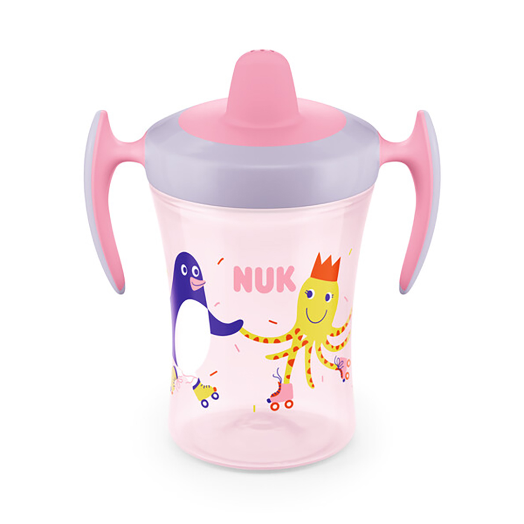 NUK Evolution Trainer -kuppi vaaleanpunainen