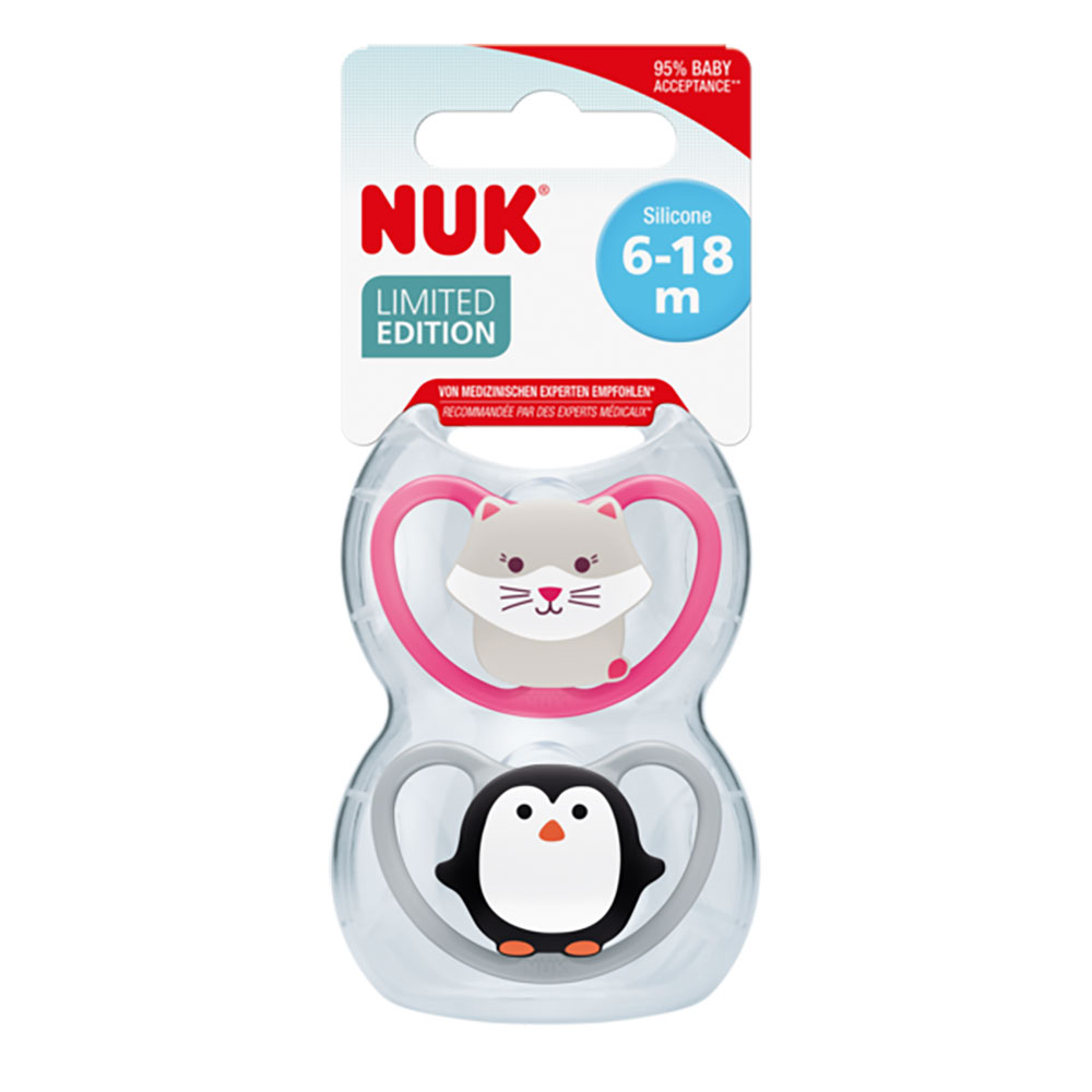 NUK-nukke 6-18m Space Limited Edition yksivärinen rajoitettu painos