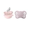 BIBS nukke Couture 2-pack silikoni 0-6m Blossom / Dusky Lilac