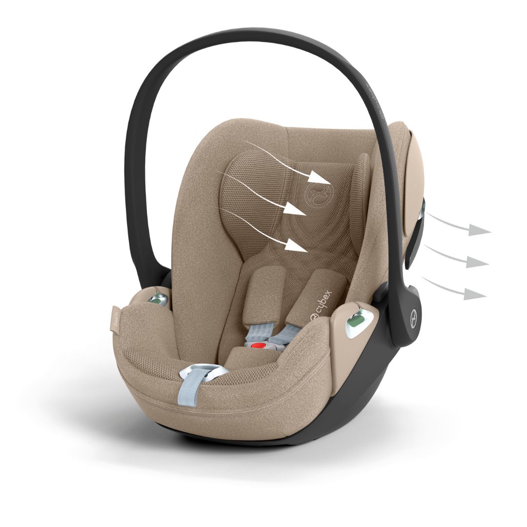 Cybex Cloud T Plus i-Size sis. isofix-autotelineen T