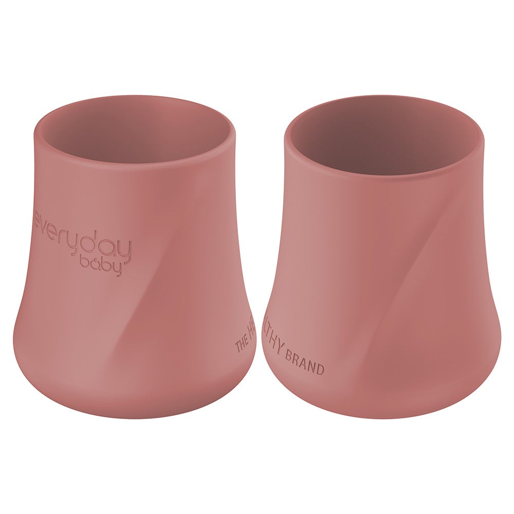 Everyday Baby silikonimuki, 2 kpl, Nature Red