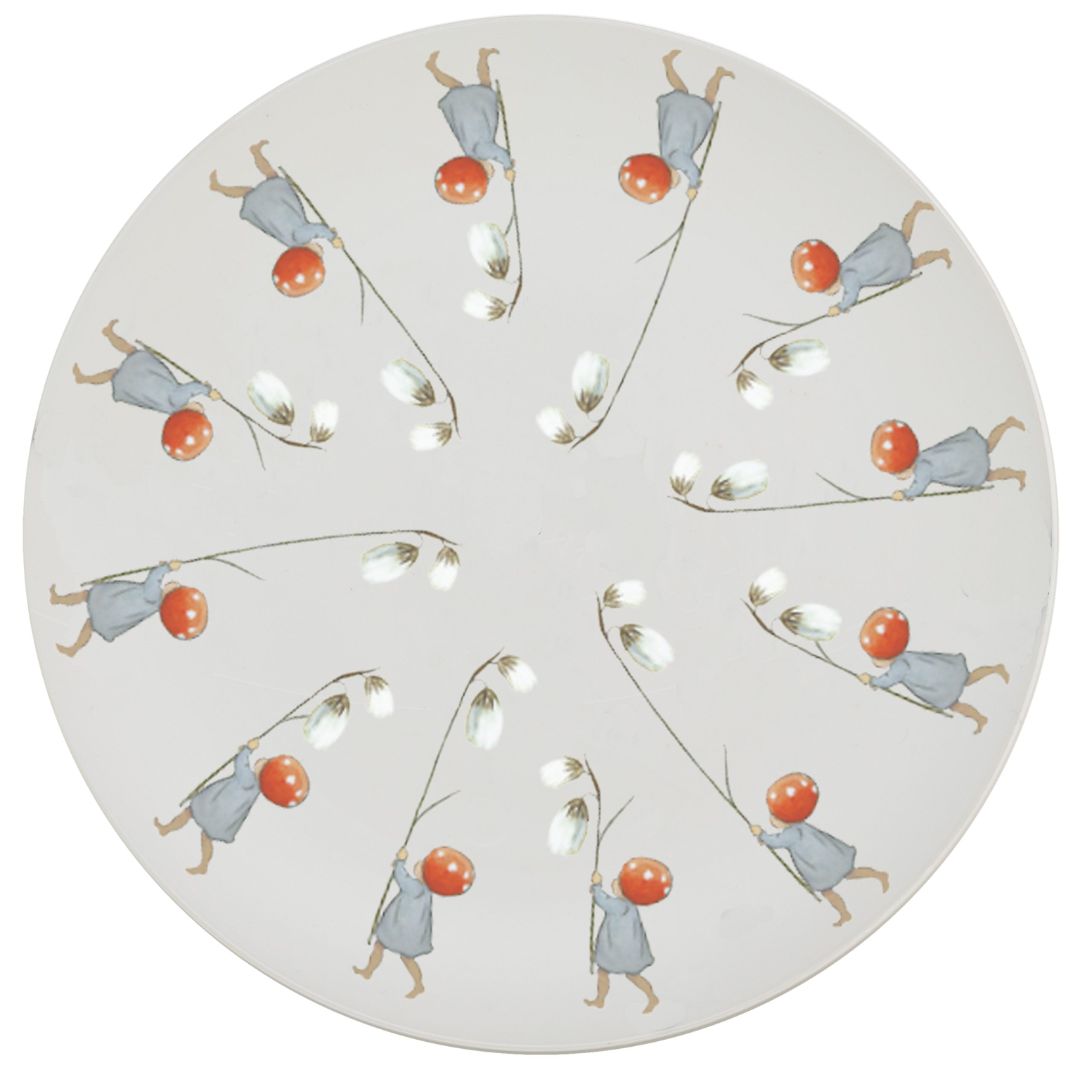 Rätt Start Beskow Joulupukin lapset tasainen levy