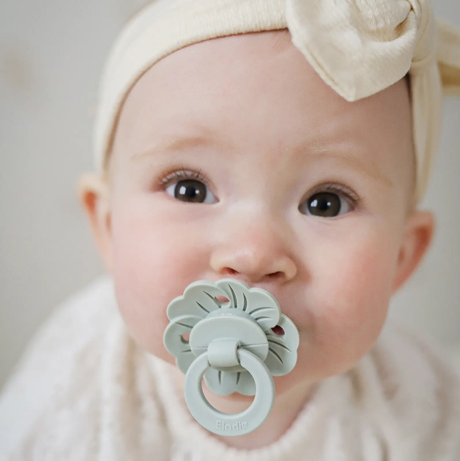 Elodie Details tutti ja tuttinauha setti Mineral Green