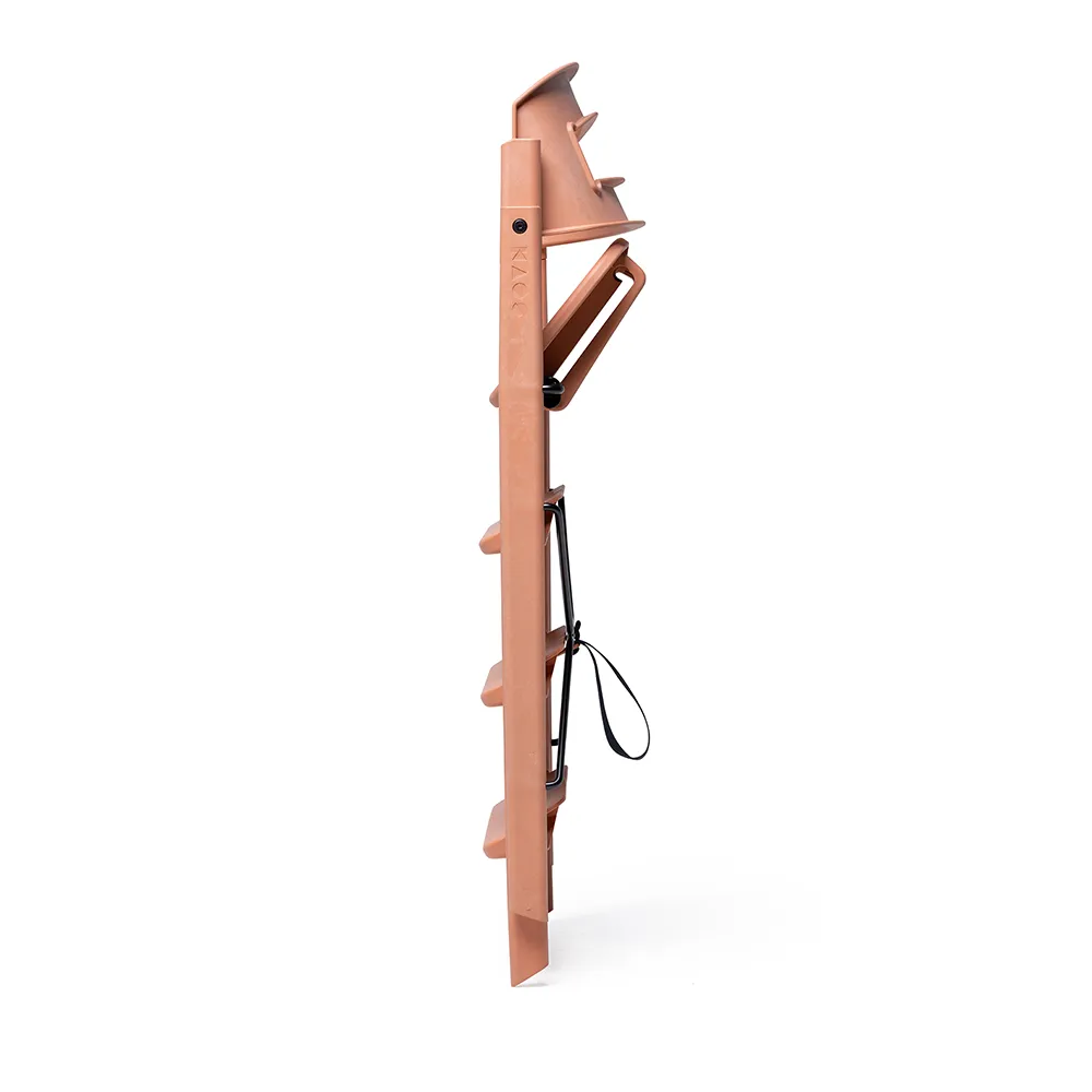 Kaos Klapp Syöttötuoli Kierrätetty muovi Terracotta Pink