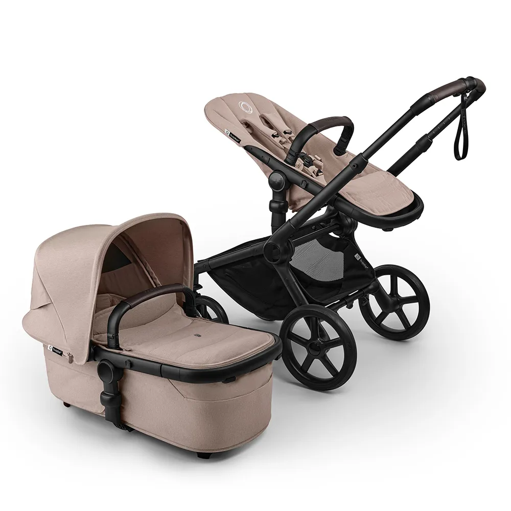 Bugaboo Fox 5  vaunut Renew Black/Desert Taupe Melange Musta/Desert Taupe Melange