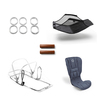 Bugaboo Bee5 Style Set Blue Melange Bugaboo Bee5 Style Set Sininen Melange