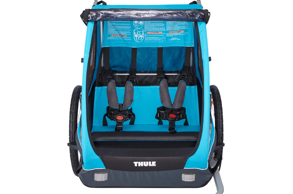 Thule Coaster XT -pyörävaunu+Kärrynpyörävaunu