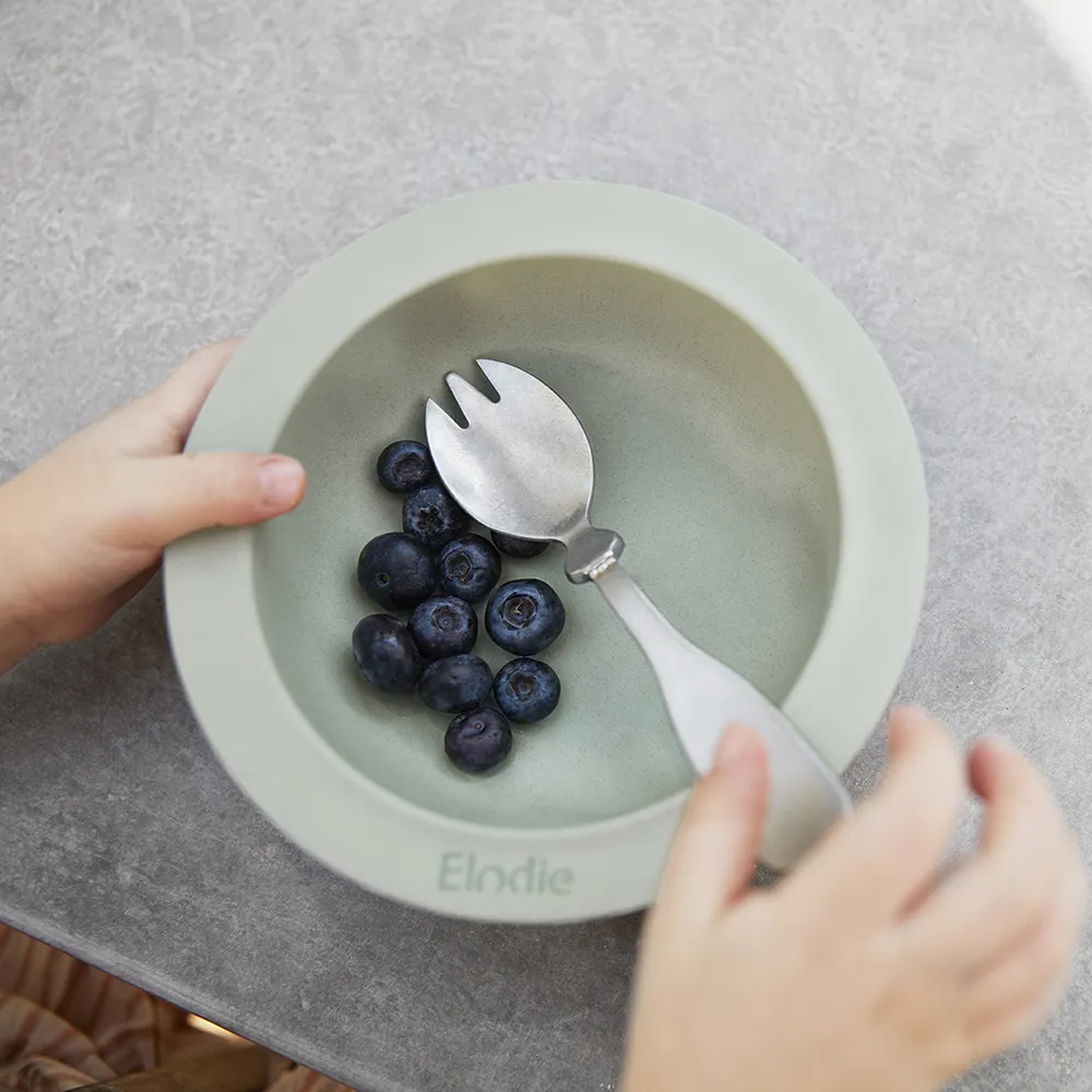 Elodie Lasten ruokailuvälineet Antiikki Hopea