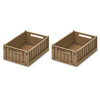 Liewood Weston säilytyslaatikko S 2-pack Oat 3070