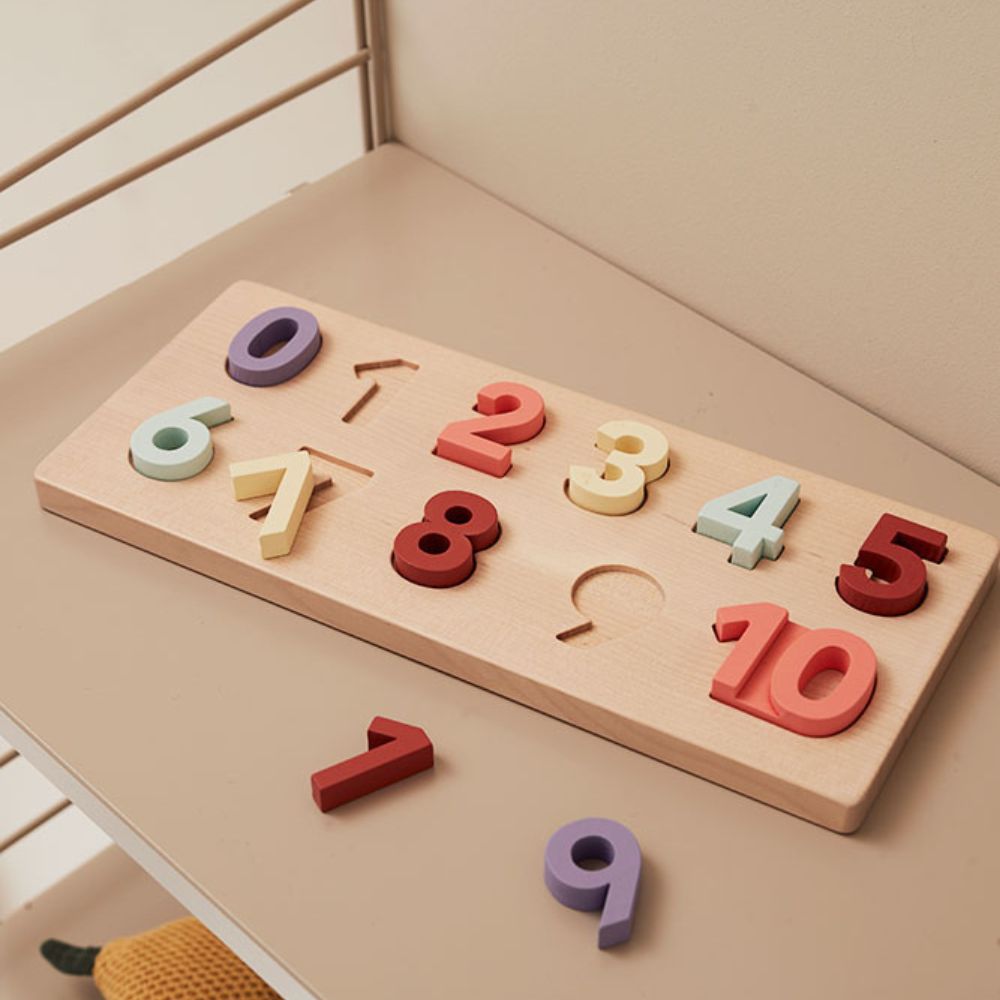 Kids Concept puiset palapelit 0-10