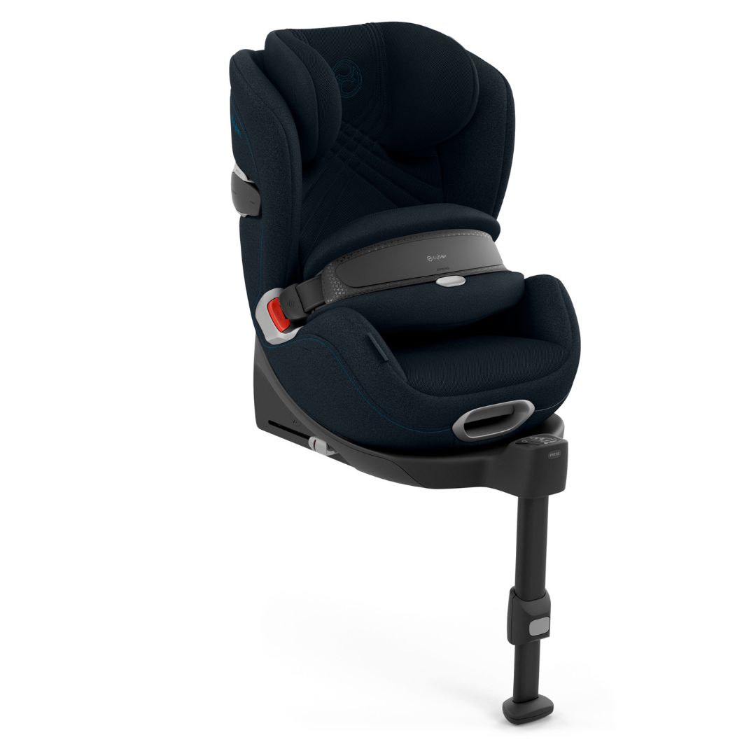 Cybex Anoris T2 -autonistuin ja turvatyyny i-size Plus Nautical Blue -merenkulun sininen väri