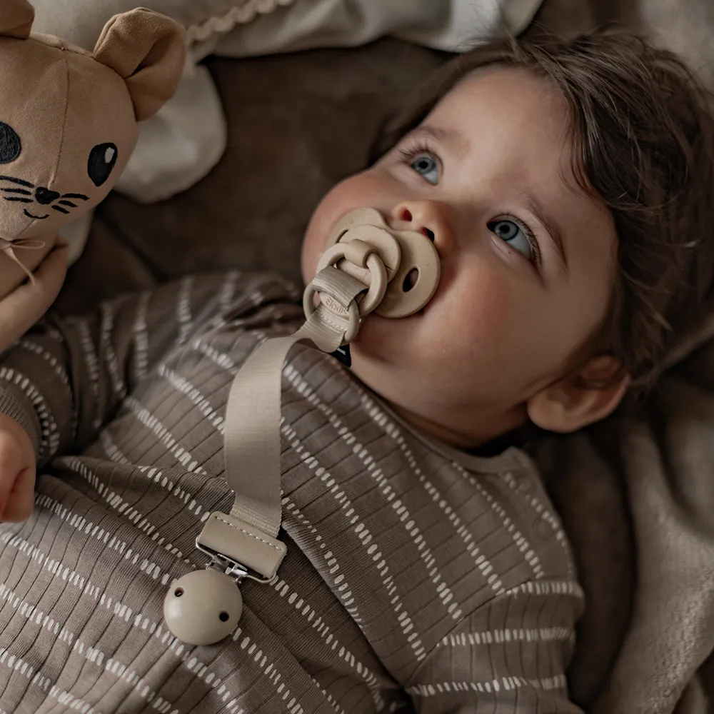 Elodie puinen tuttiteline Pure Khaki
