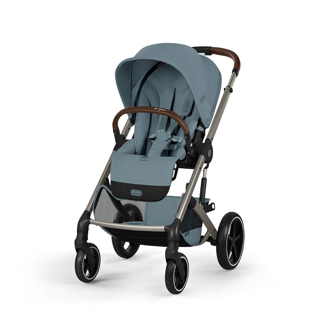 Cybex Balios S Lux TPE, sis. kokoontaitettavan vaunukopan Stormy Blue