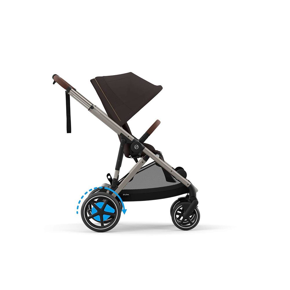 Cybex eGAZELLE S lastenrattaat Chocolate Brown