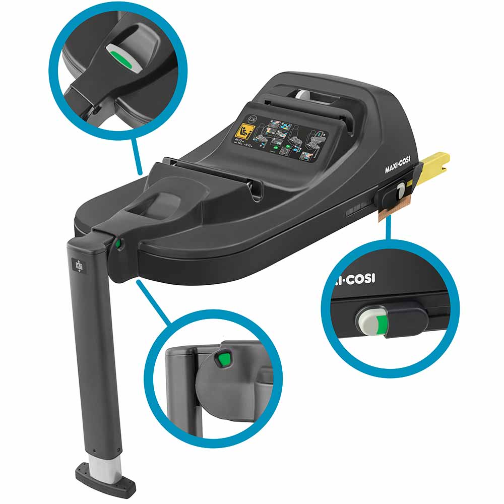 Maxi-Cosi Cabriofix i-Size -auton jalusta