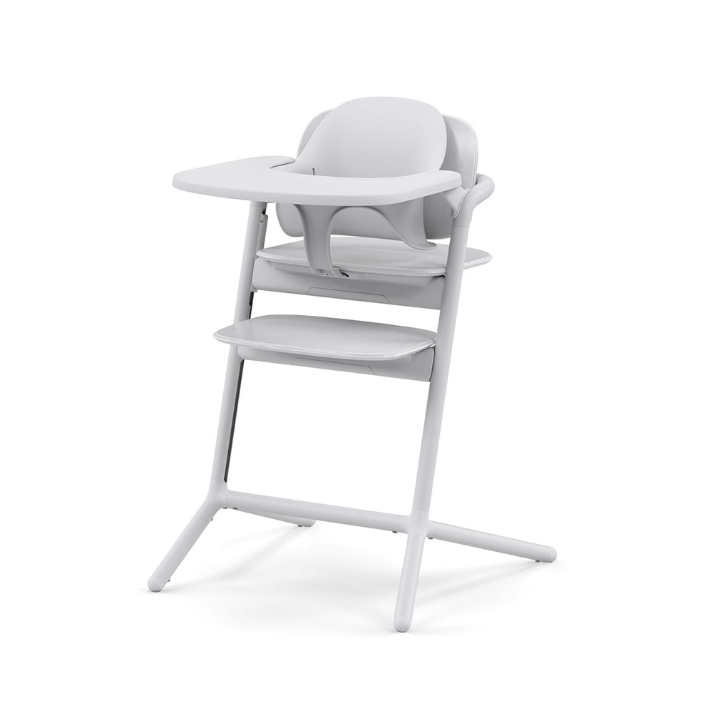 Cybex Lemo syöttötuoli 4In1 Set All White (valkoinen) 