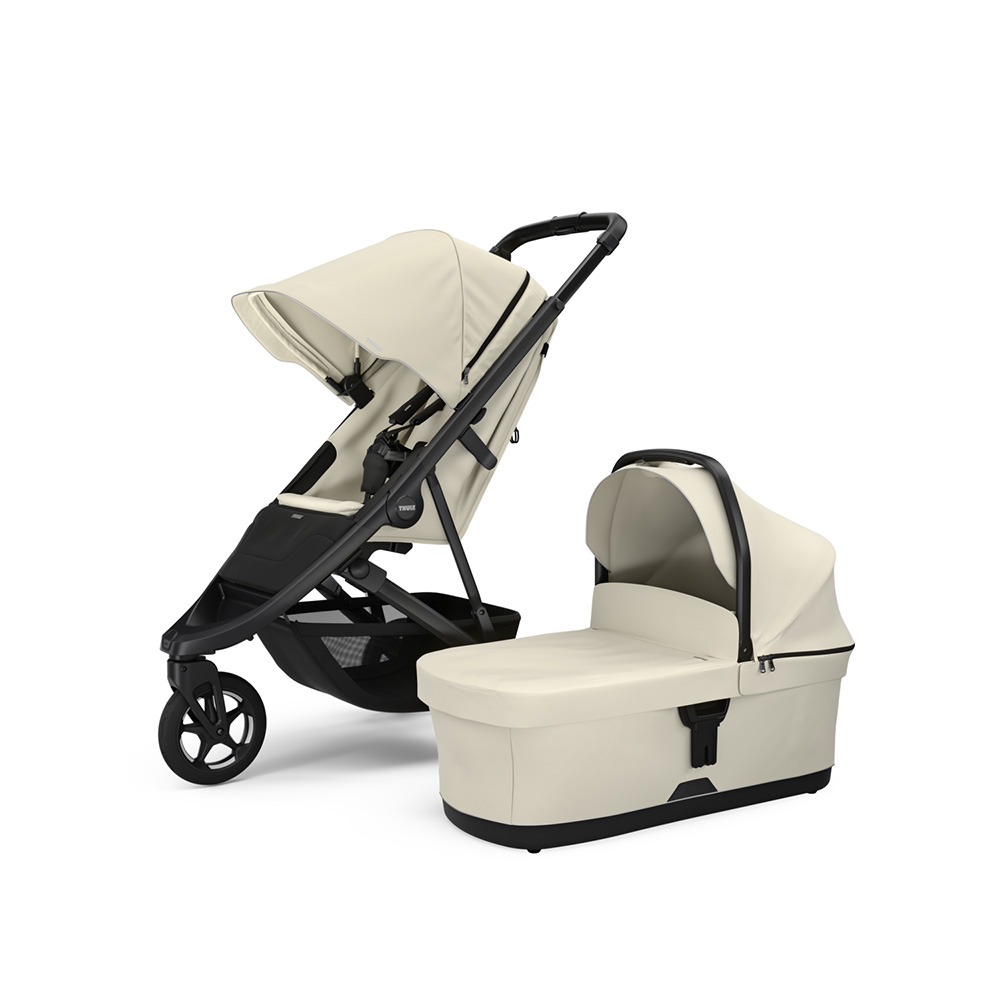 Thule Spring 2 -rattaat, Soft beige on Black