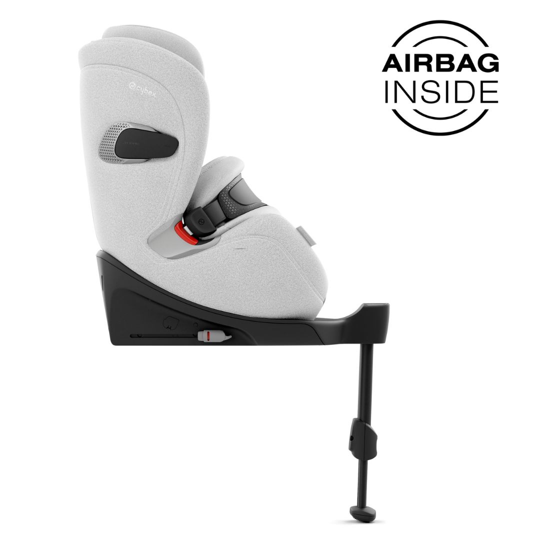 Cybex Anoris T2 -autonistuin w Airbag i-size Plus Platinum White -valkoinen Platinum White