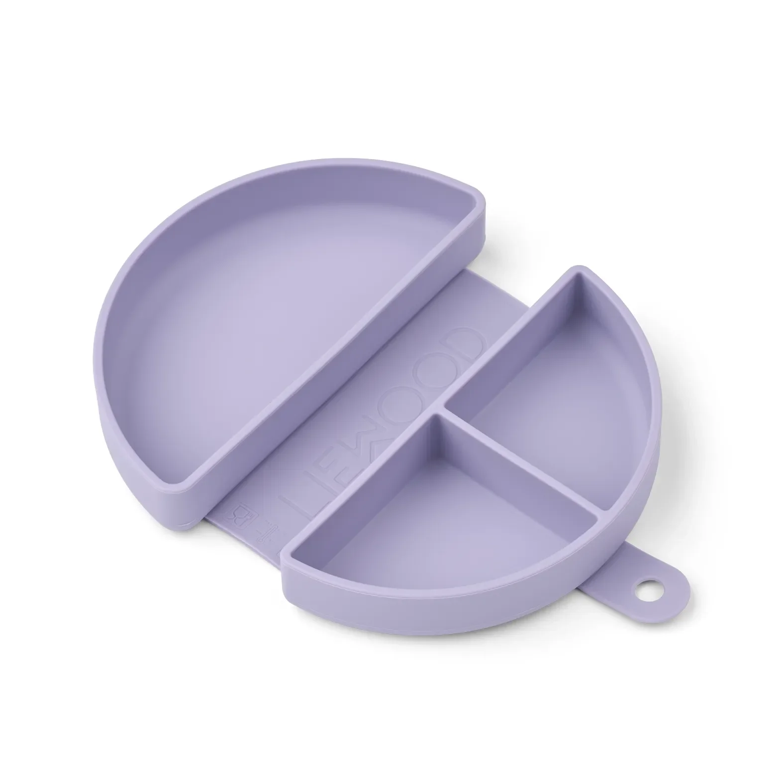 Liewood Eugene taitettava välipalarasia Cat / Warm lilac