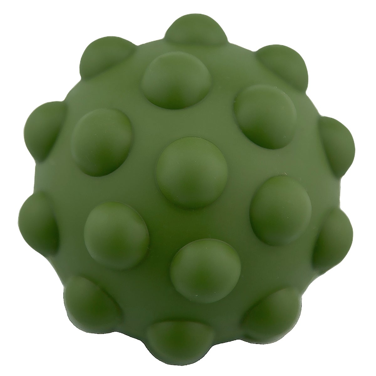 Tiny Tot Sensory Silikoni Fidget Ball Tummanvihreä