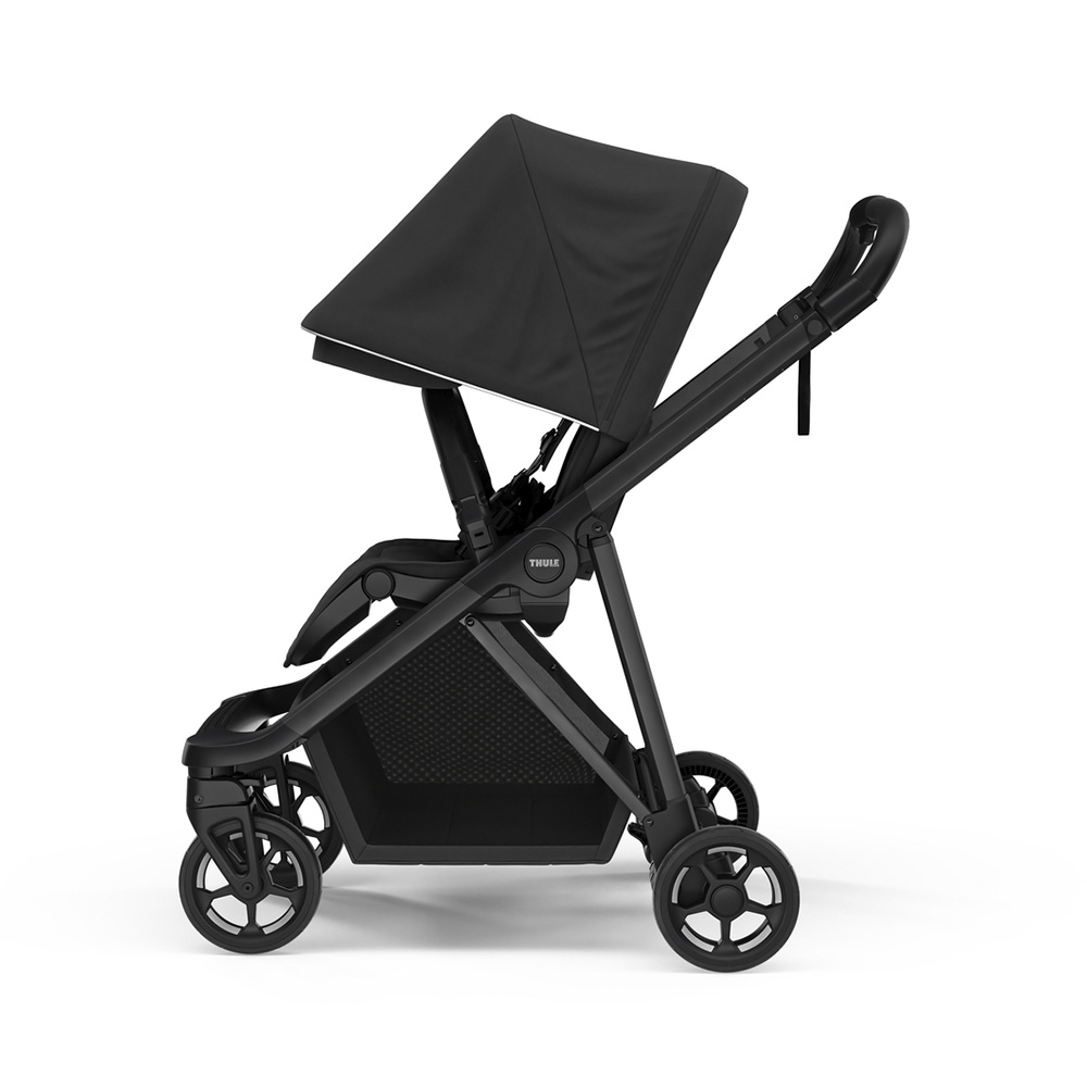 Thule Shine -lastenrattaat musta mustalla