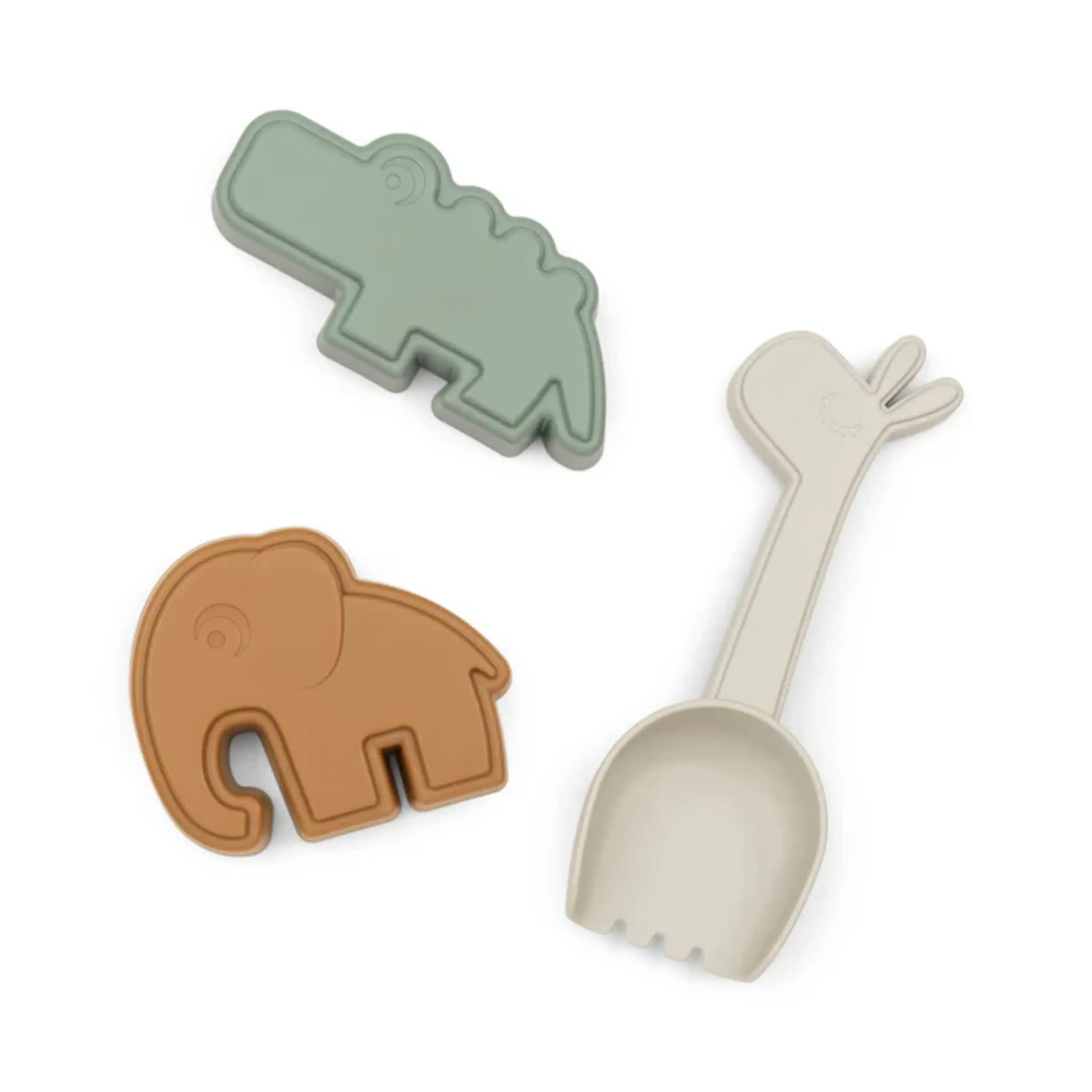 Done By Deer hiekkaleikkisetti 3 osaa peurakaverit värisekoitus