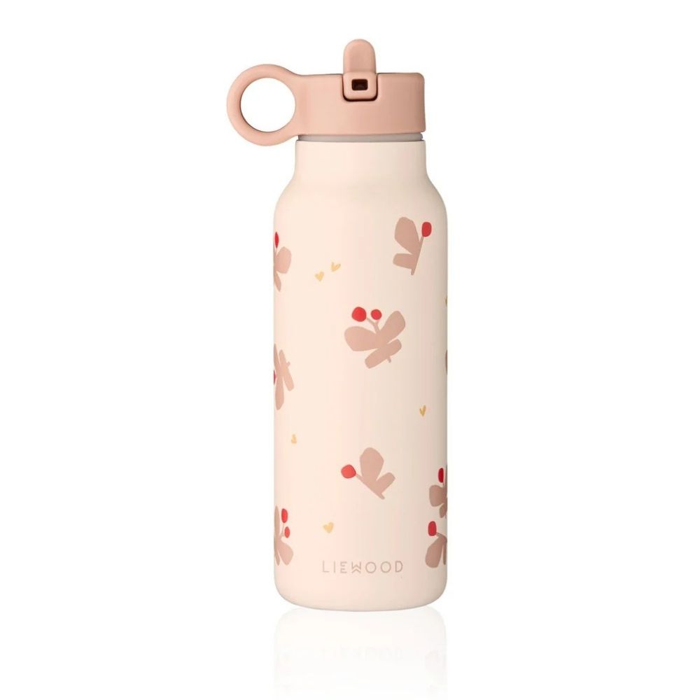 Liewood juomapullo Falk 350 ml Butterfly / Apple blossom