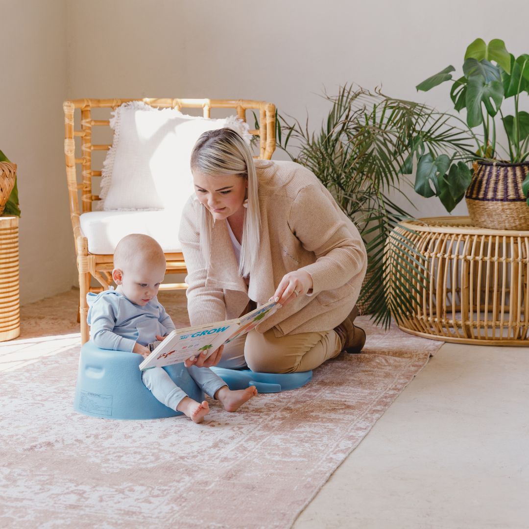 Bumbo babysitter lattiaistuin Powder Blue (sininen)