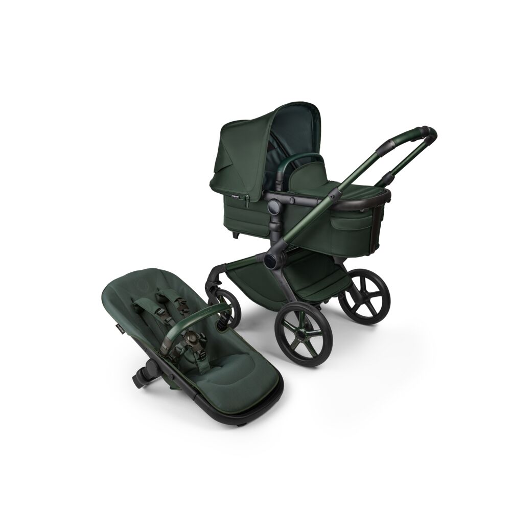 Bugaboo Fox 5 Musta rajoitettu erä Midnight Green