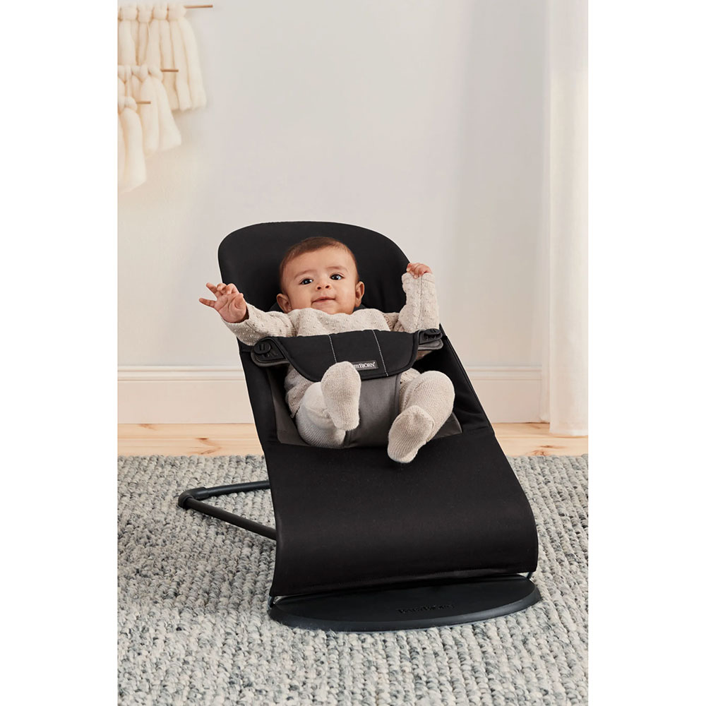 Babybjörn Babysitter Balance kudottu Tummanharmaa
