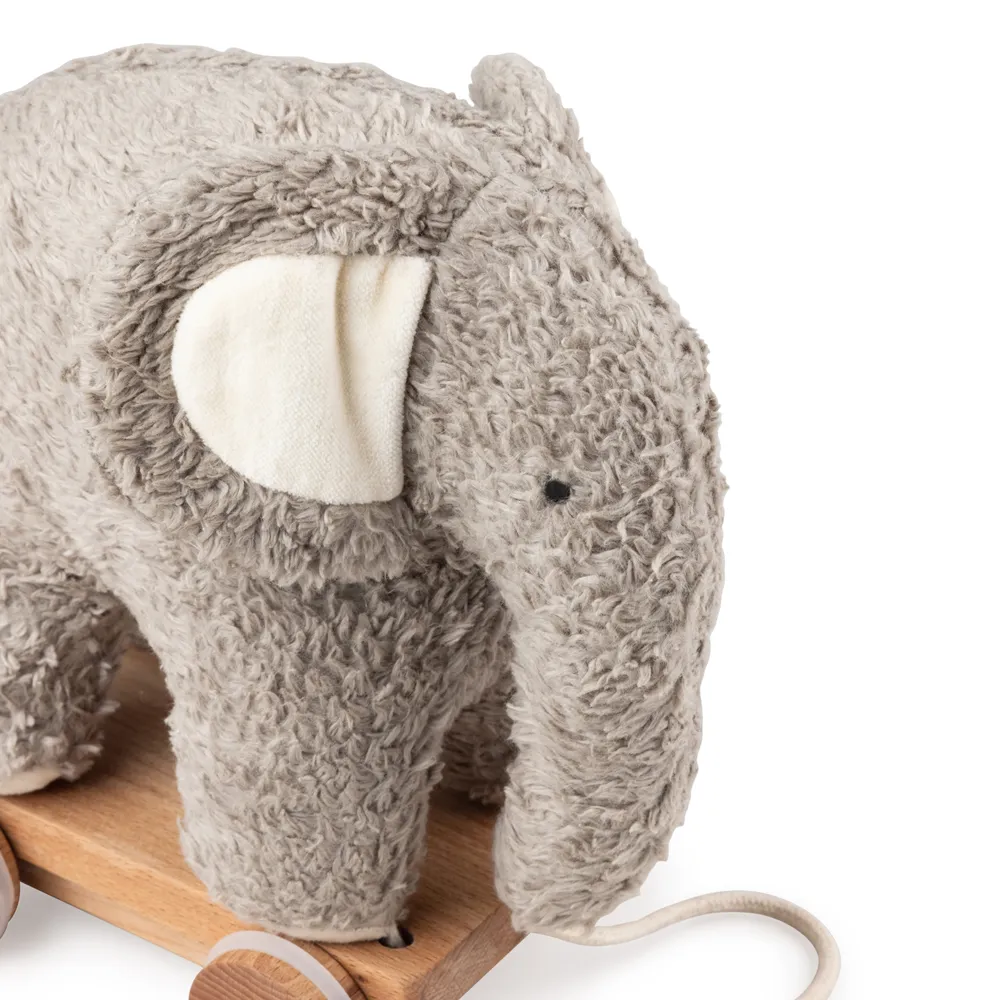 Sebra Vedettävä lelu norsu harmaa