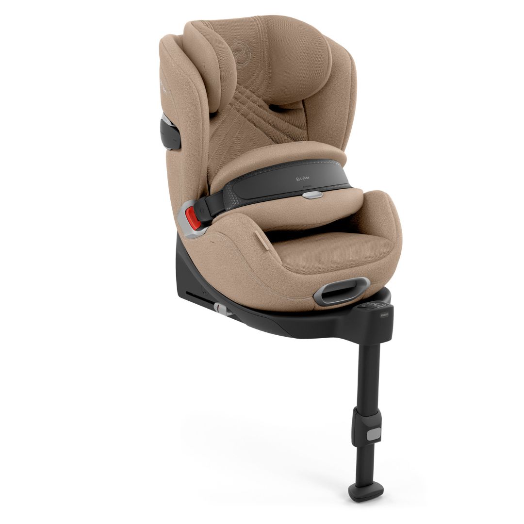 Cybex Anoris T2 turvaistuin, jossa on turvatyyny i-size Plus Cozy Beige